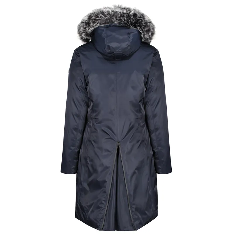 Equetech Women's Sub-Zero Waterproof Padded Coat in Blue-1