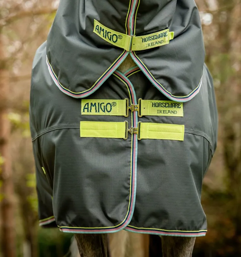 Amigo Hero Ripstop Plus Turnout Rug - 100g Lite-6