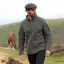 Aubrion Core Half Zip Fleece Gents in Green