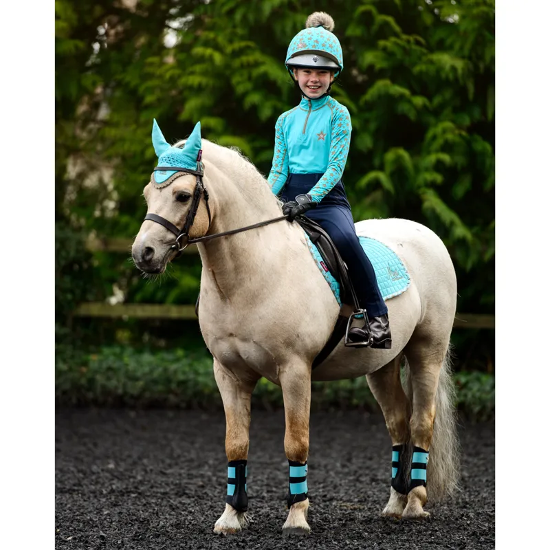 LeMieux Mini Childrens Base Layer - Azure-3