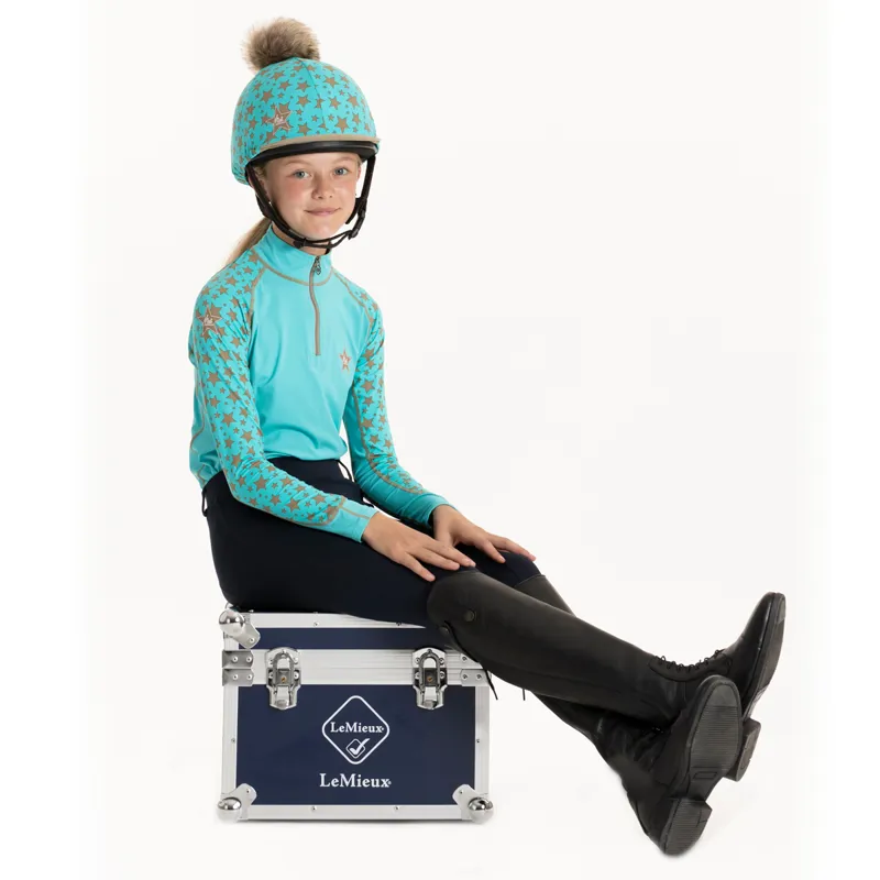 LeMieux Mini Childrens Base Layer - Azure-5