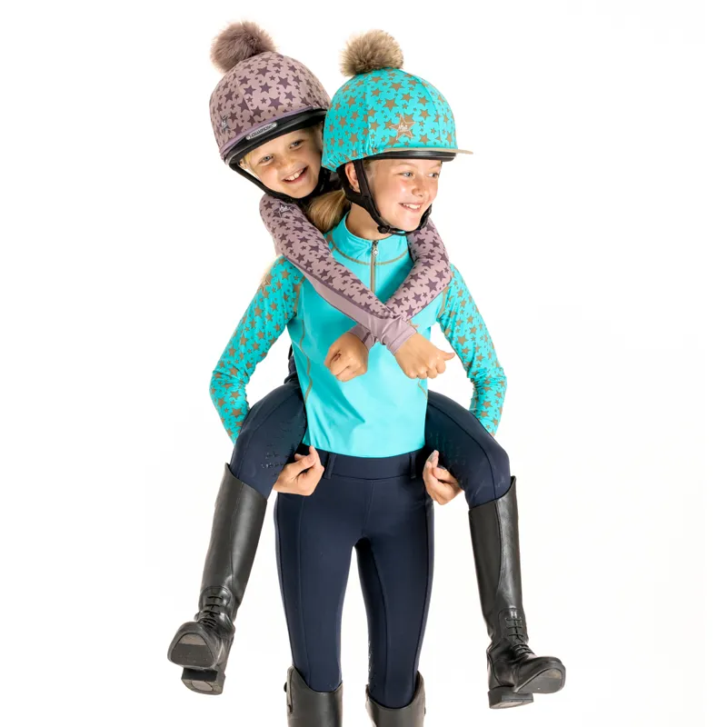 LeMieux Mini Childrens Base Layer - Azure-9