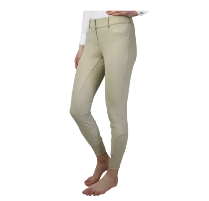 Hy Equestrian Arctic Polar Softshell Breeches in Beige