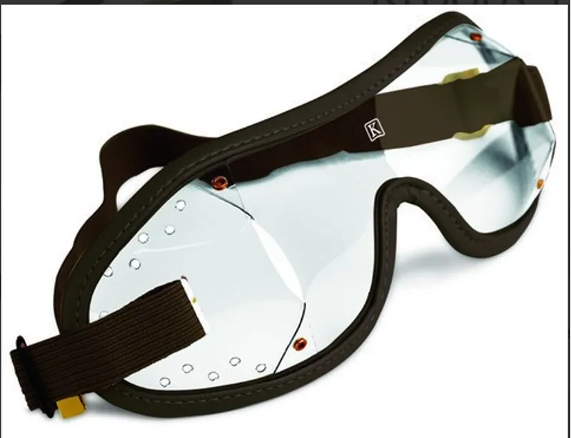 Kroops Traditional Goggles - Triple Slot - Black /Clear Child