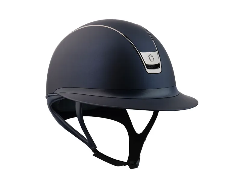 Miss Shield 2.0 Shadowmatt Blue and Black Chrome Blazon