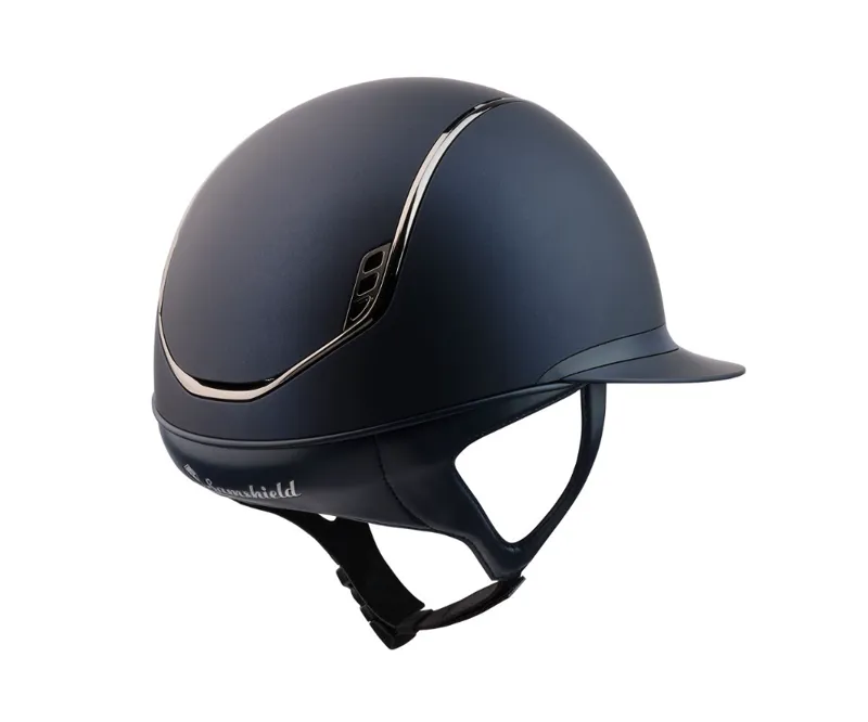 Miss Shield 2.0 Shadowmatt Blue and Black Chrome Blazon-1