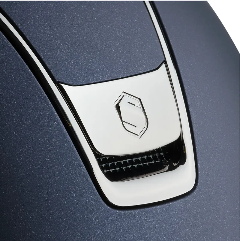 Miss Shield 2.0 Shadowmatt Blue and Black Chrome Blazon-2