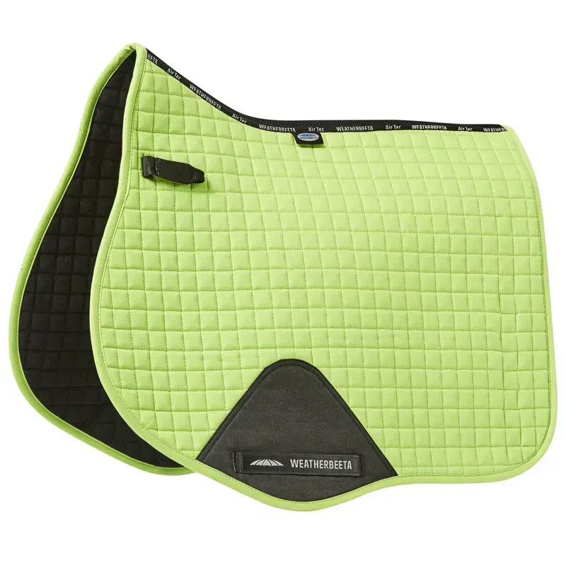WeatherBeeta Prime All Purpose Saddle Pad in Lime Green