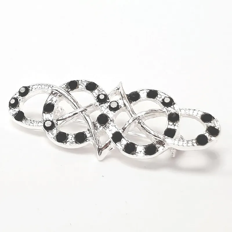 Equetech Celtic Stock Pin in Silver