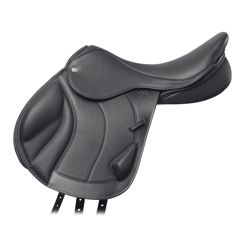 Fairfax Classic Deluxe Monoflap Jump saddle - Black-2