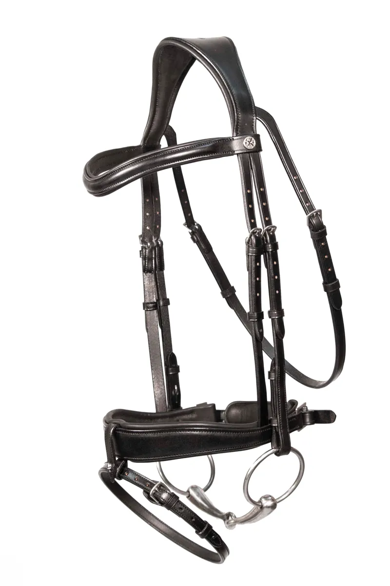 Henry James Dressage bridle - Black