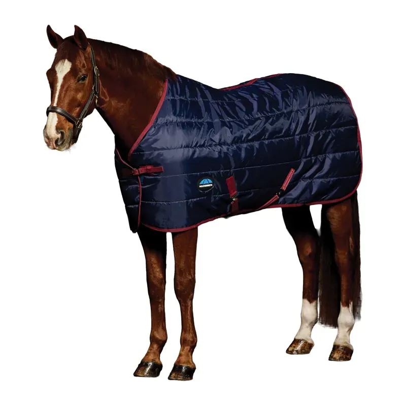 WeatherBeeta Stable Rug 220g in Navy/Burgundy
