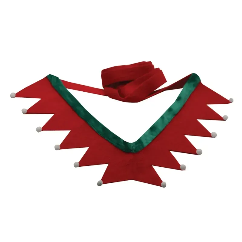 Festive Christmas Breastplate Red/Green horse