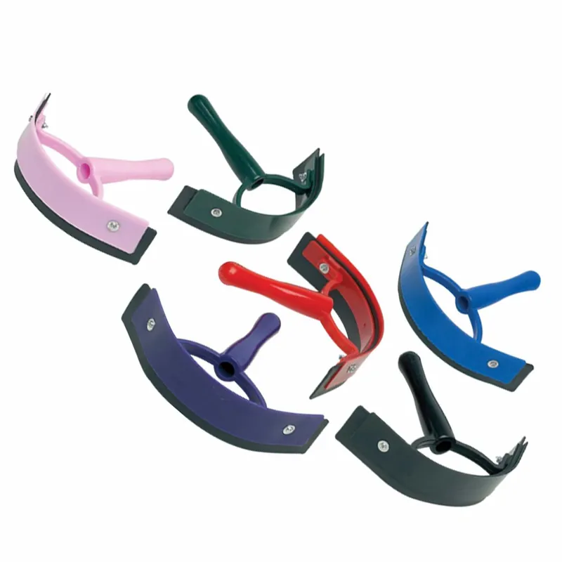 Lincoln Horse Care Accessories Plastic Sweat Scraper in Red