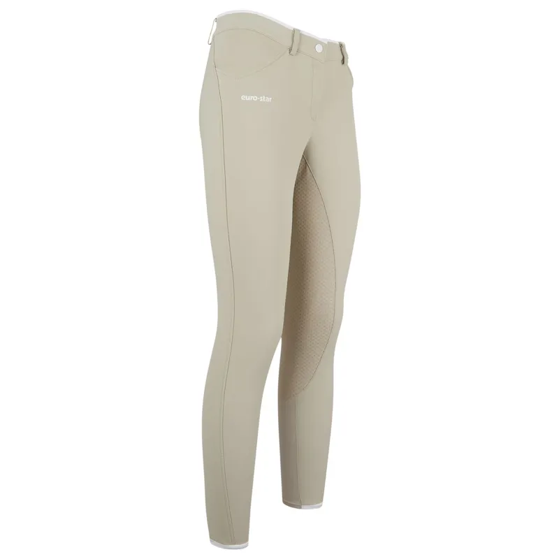 Euro-Star Ladies Fame Full Grip Breeches Beige