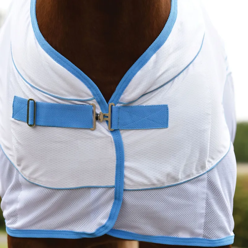 Weatherbeeta Air-Tec Cooler Standard Neck - White/Blue-2