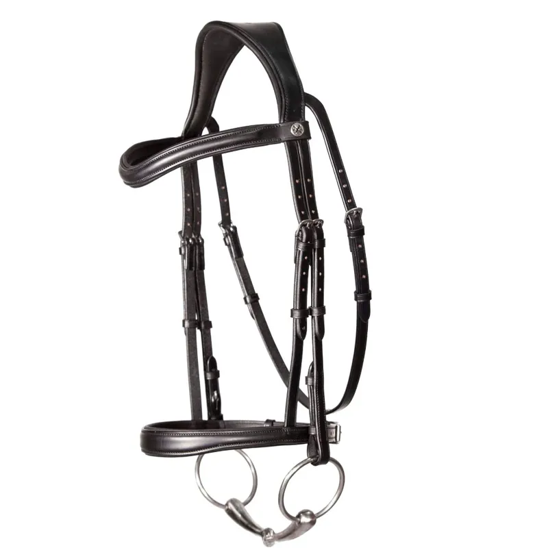 Henry James Cavesson Bridle - Black