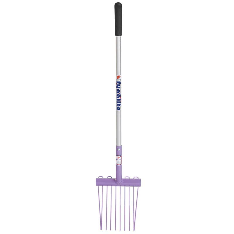 Fynalite Mini Mucka Childs Stable Fork in Purple