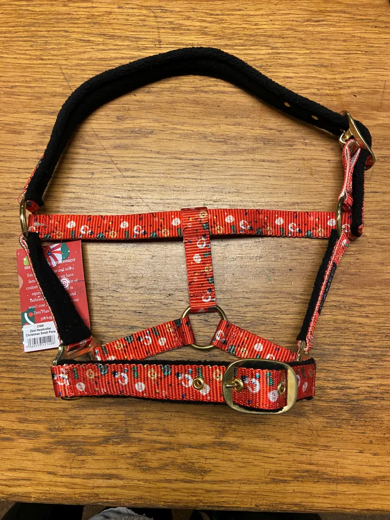 Christmas Headcollar - Zest-1