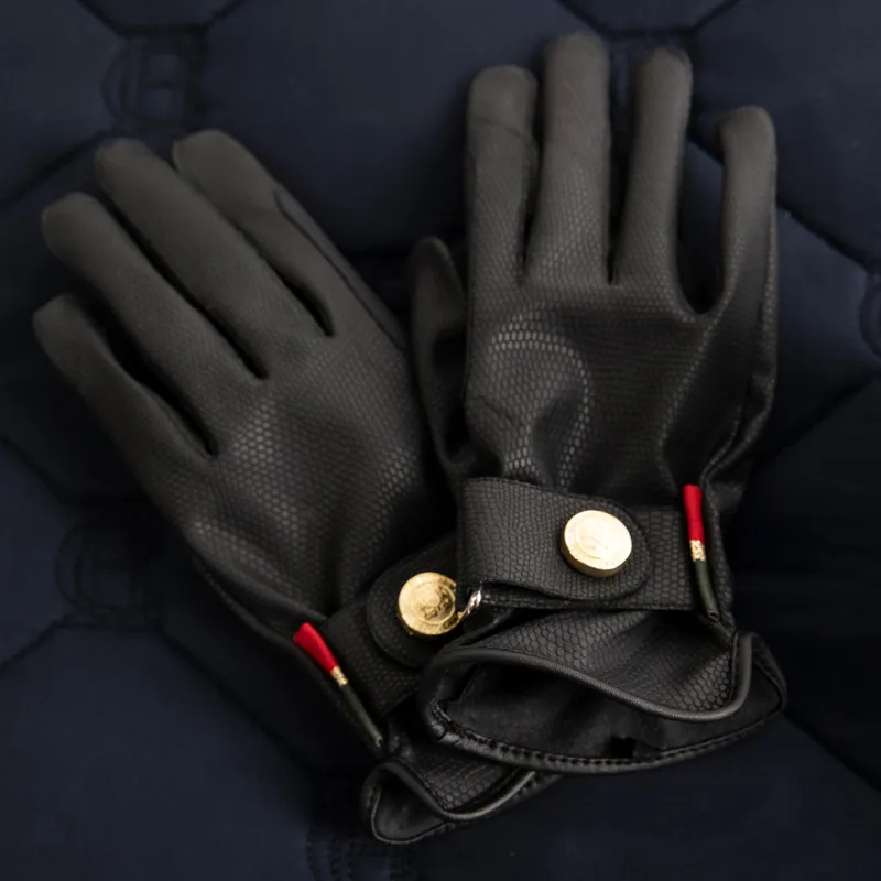 Holland Cooper Riding Gloves - Black