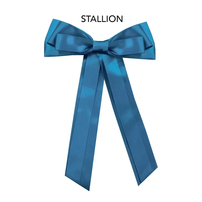 Equetech Horse Competition Warning Tail Ribbon in Blue