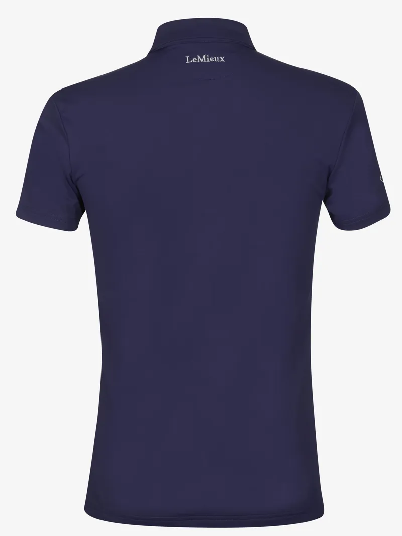 LeMieux Junior Pro Polo Shirt - Navy-3