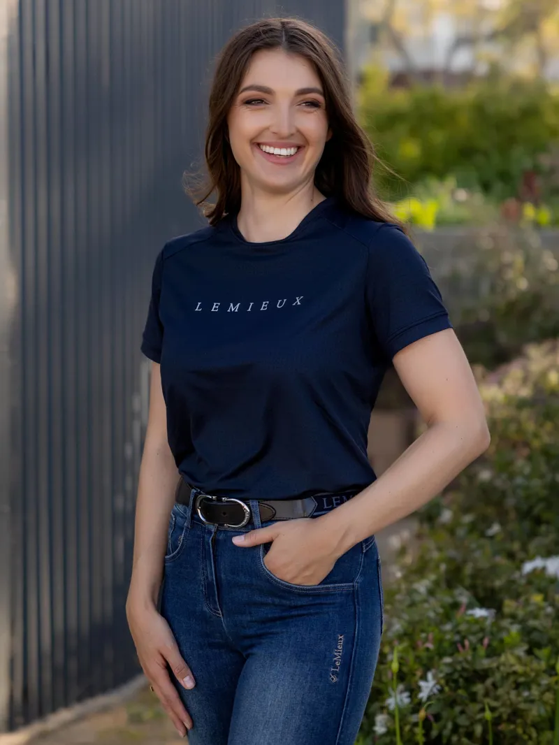 LeMieux Sports T-Shirt - Navy-1