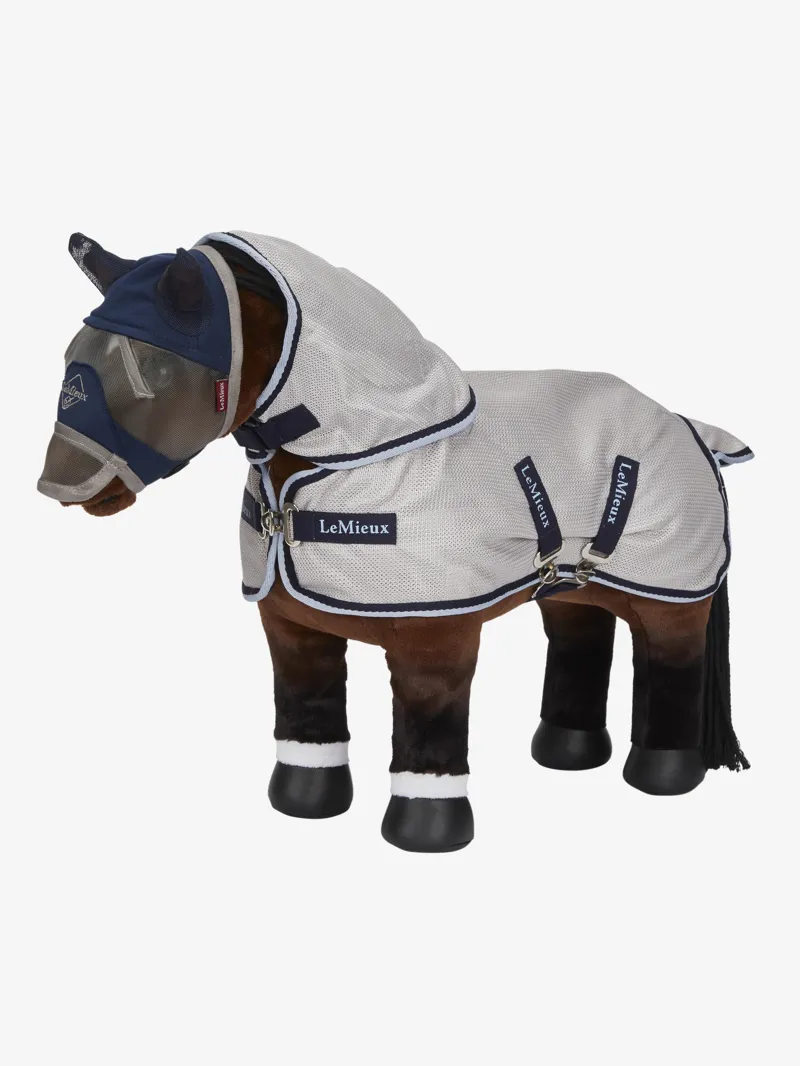 LeMieux Toy Pony Fly Mask - Navy-1