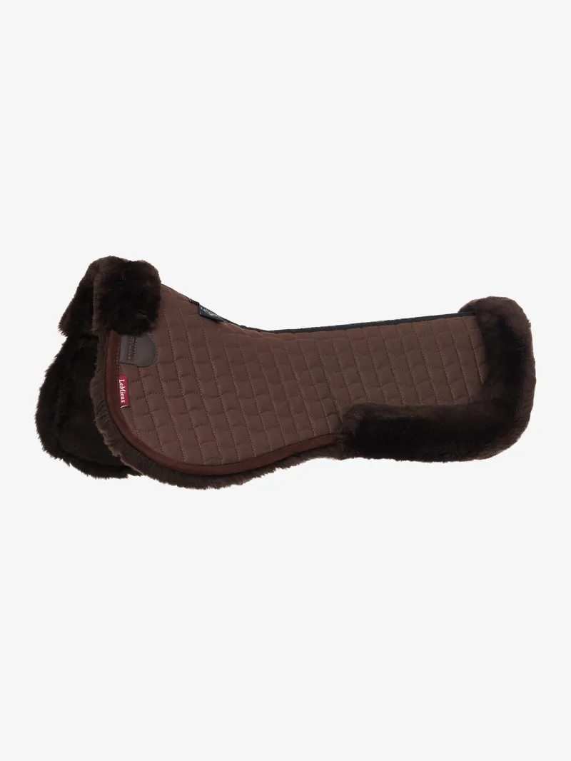 LeMieux Merino + Half Pad - Brown/Brown