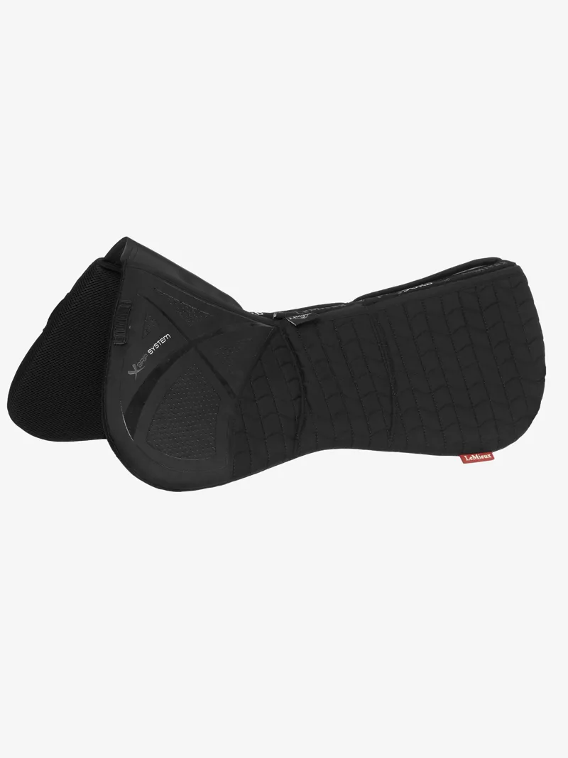 LeMieux Prosorb 3 pocket Quilted Half Pad - Black