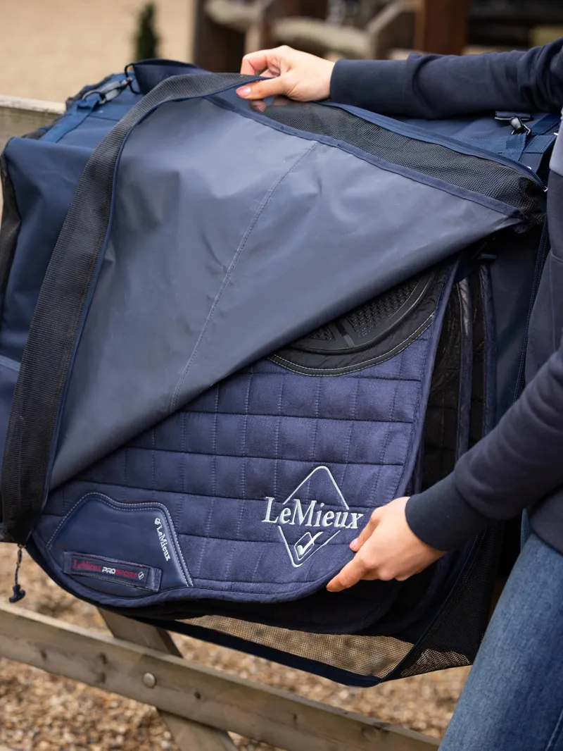 LeMieux Saddle Pad Carry Bag - Navy-2