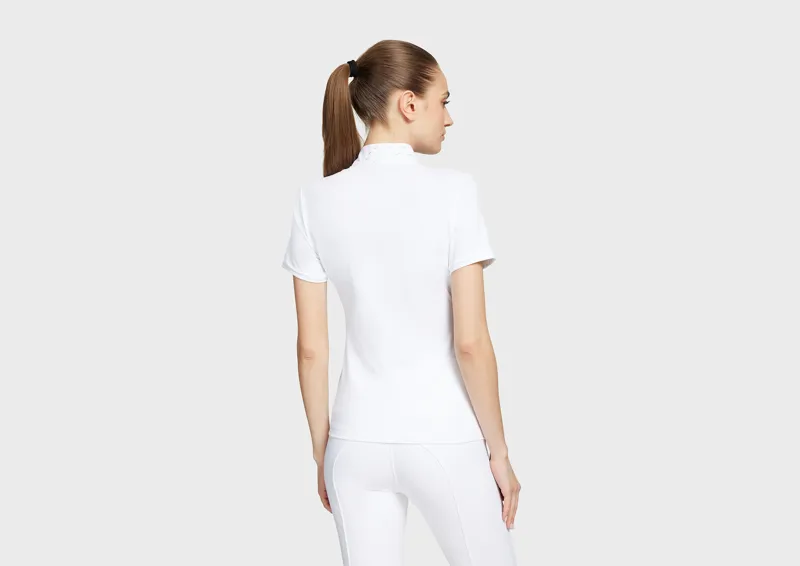 Samshield Julia Intarsia Short Sleeve - White-2