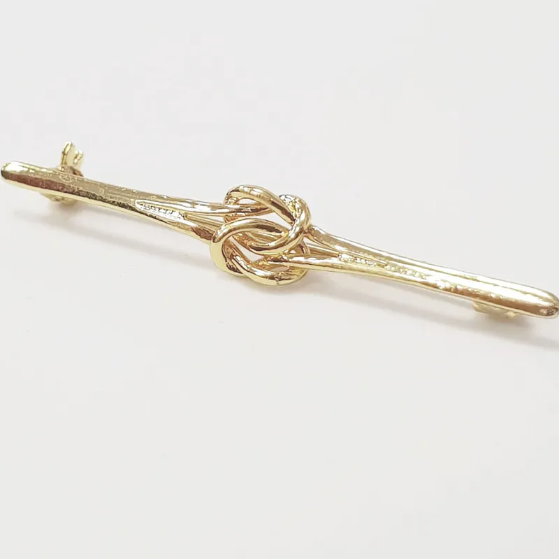 Equetech Stock Pin - Knot in Gold or Silver