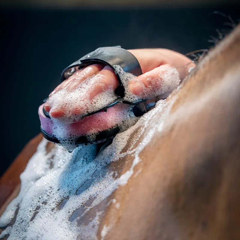 LeMieux Hippo Scrubber Black-2