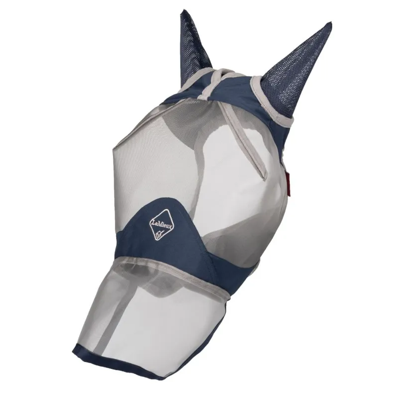 LeMieux Armour Shield Pro Full Fly Mask - Navy-1