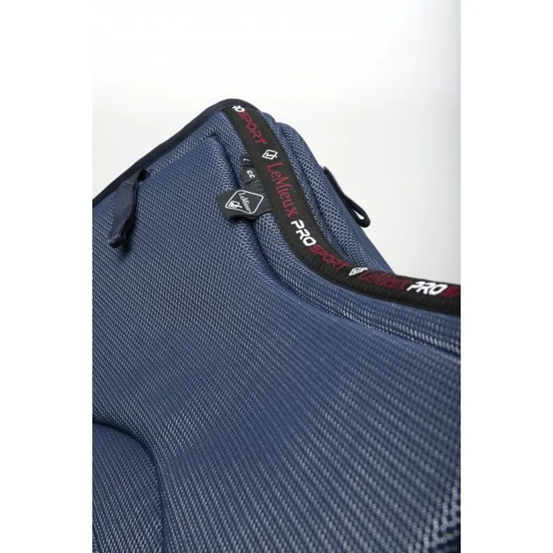 LeMieux Ultra Mesh Close Contact Square - Navy-3