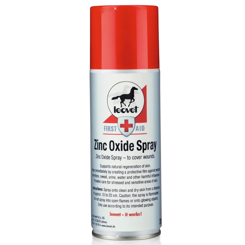 Leovet 200ml Zinc Oxide Spray in White