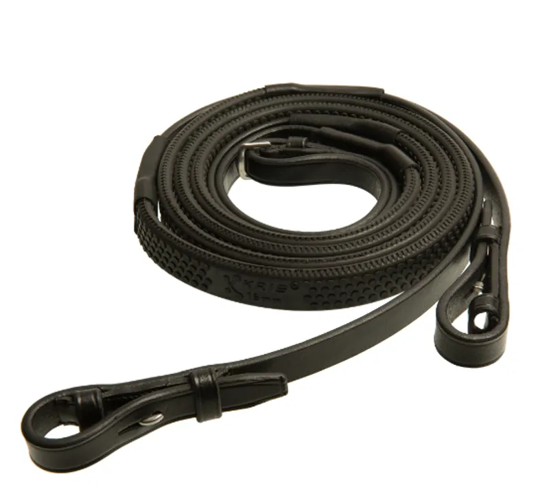 Country Direct Ultra Flex Grip Reins - Black
