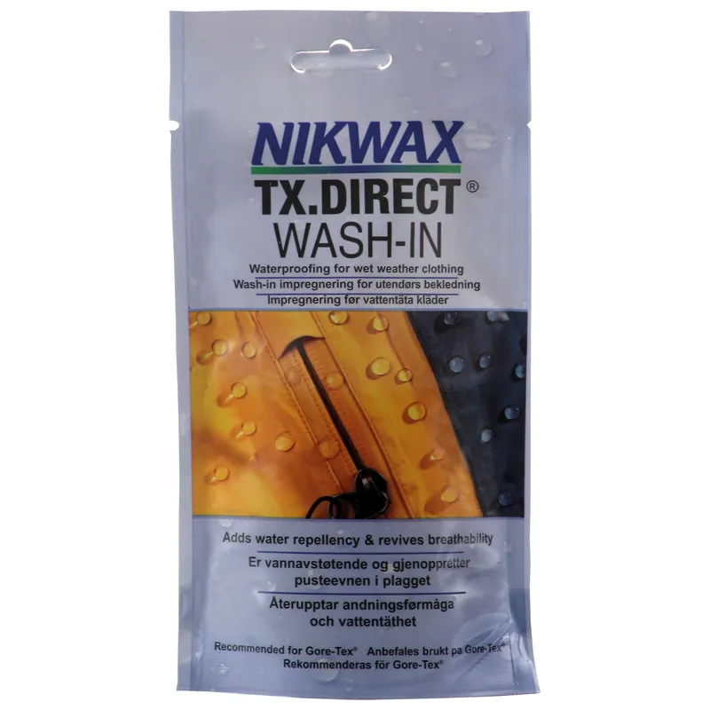 Nikwax TX Direct Wash-In Single Dose Pouch in Blue