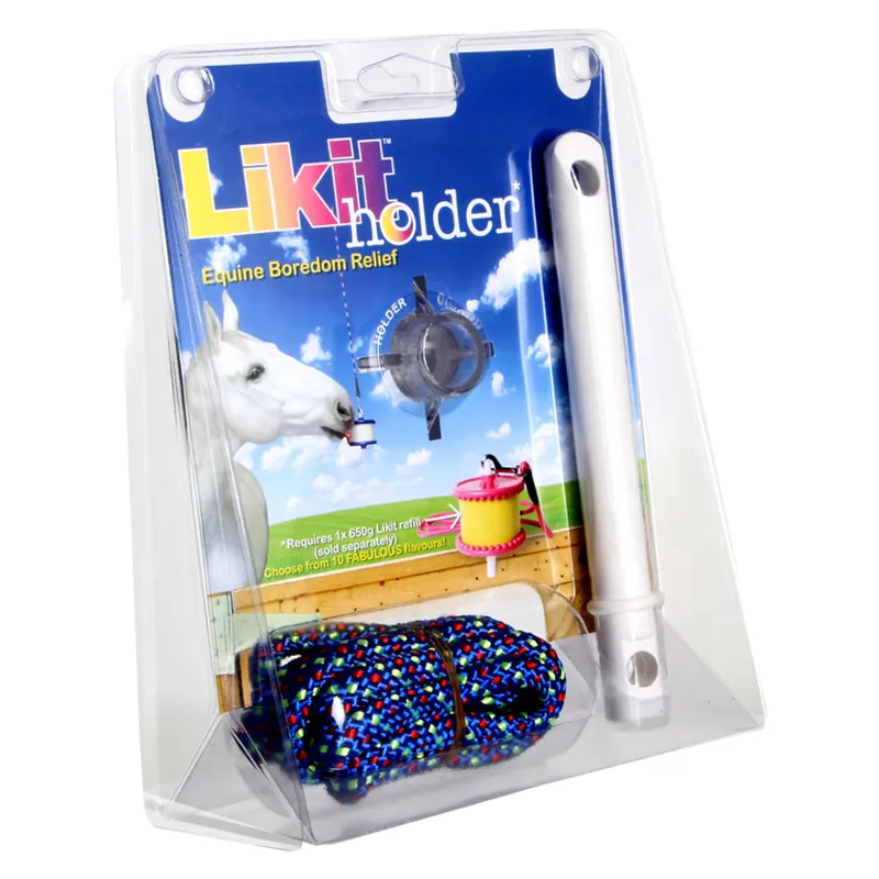 Likit Holder in Clear Glitter