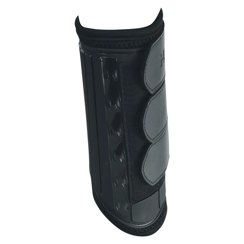 Hy Equestrian Armoured Guard Event Plus Back Boots in Black-1