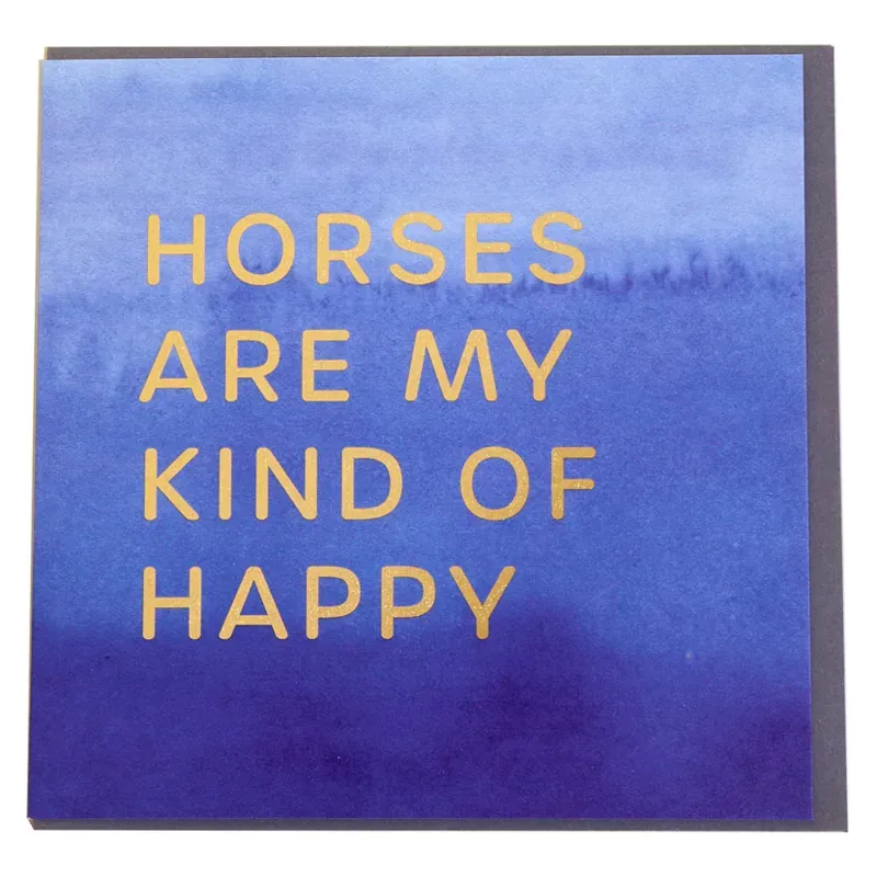 Gubblecote Greetings Card - My Kind Of Happy