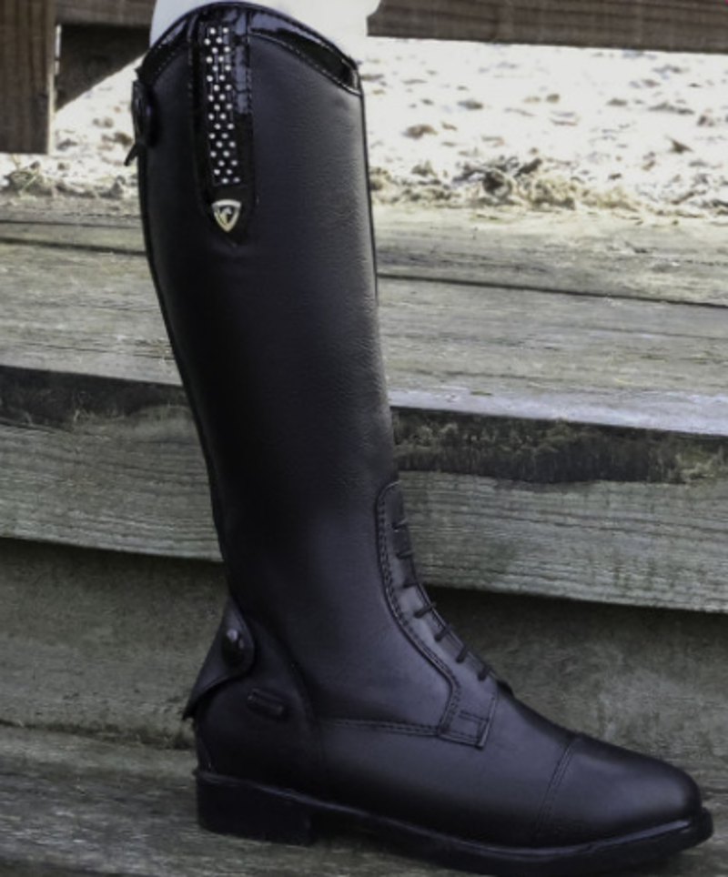 Hy Equestrian Children's Arnara Riding Boot - Black-2