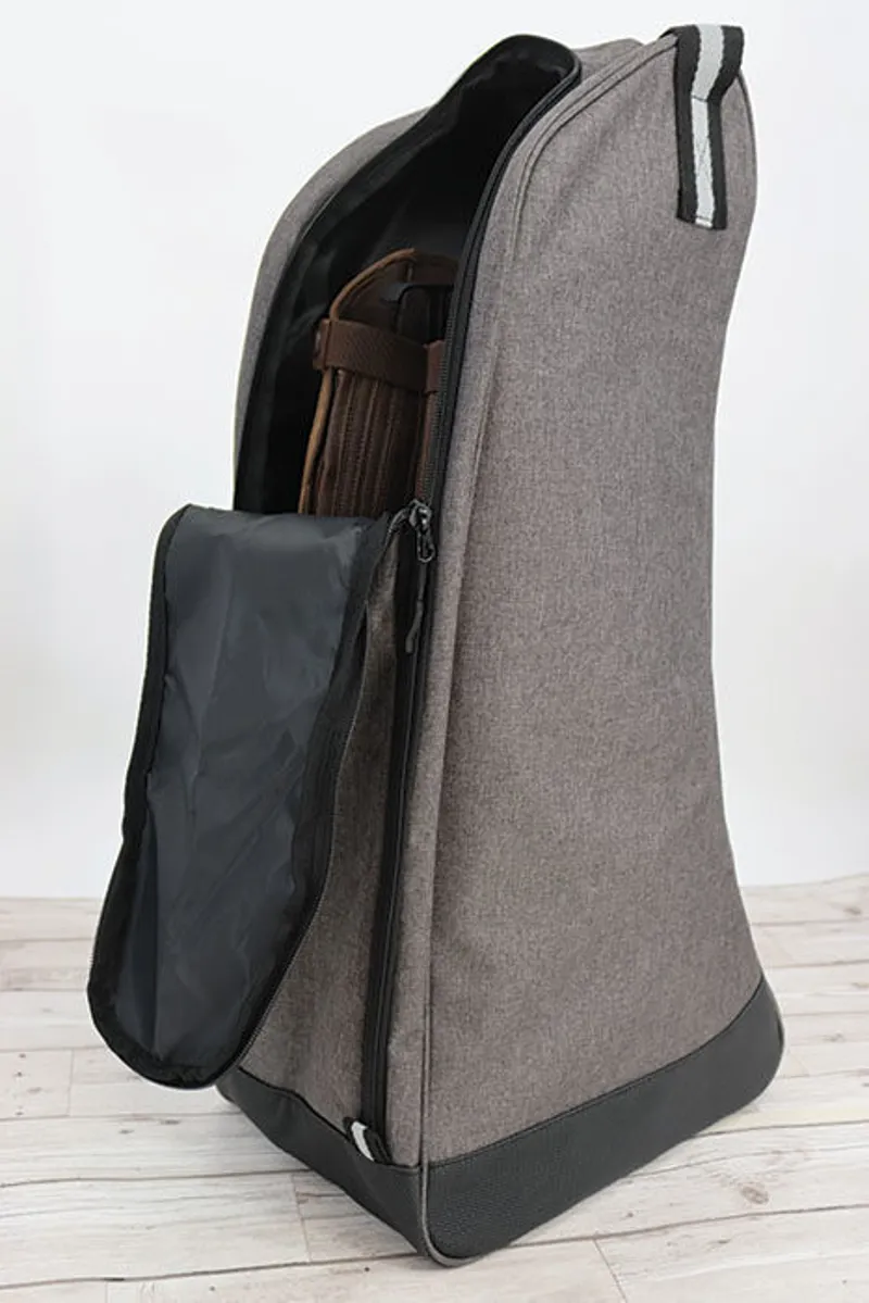 Woof Wear Riding Boot Bag - Grey-1