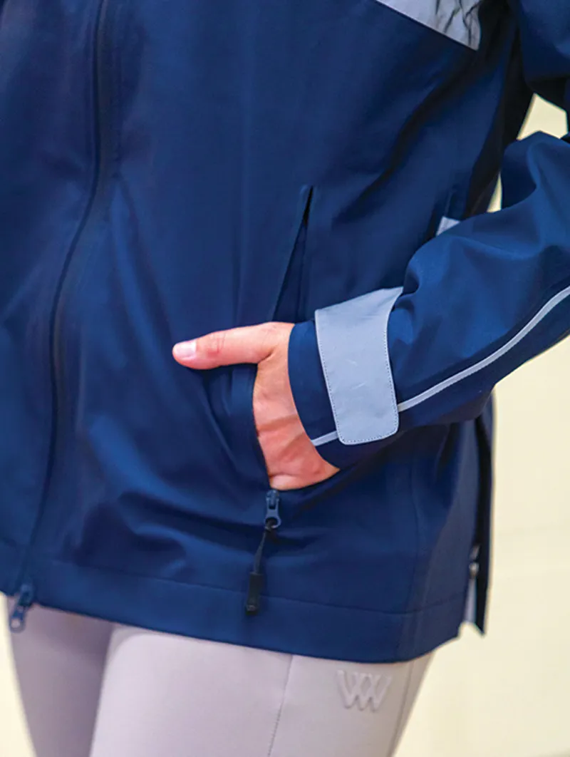 Woof Wear All Season Riding Jacket - Navy-5