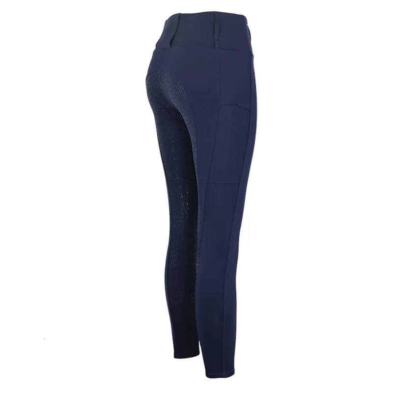 Woof Wear All Season Riding Tights - Full Seat - Navy