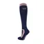 Woof Wear Long Bamboo Tech Riding Socks - Navy/Rose