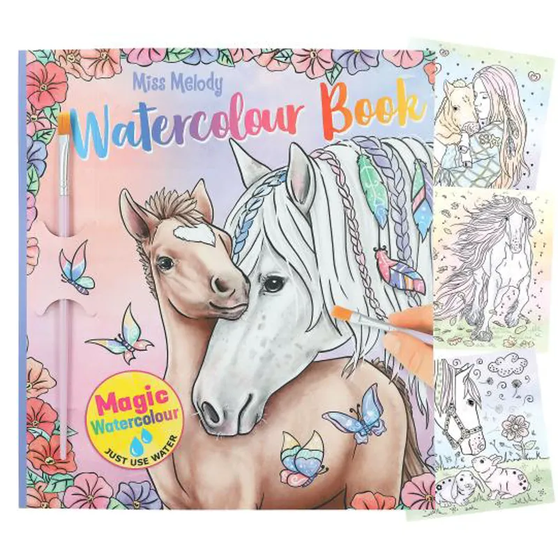 Miss Melody Watercolour Book
