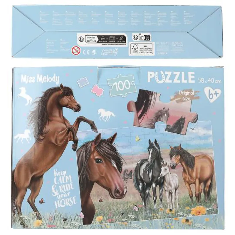 Miss Melody Puzzle 100 Pieces-6