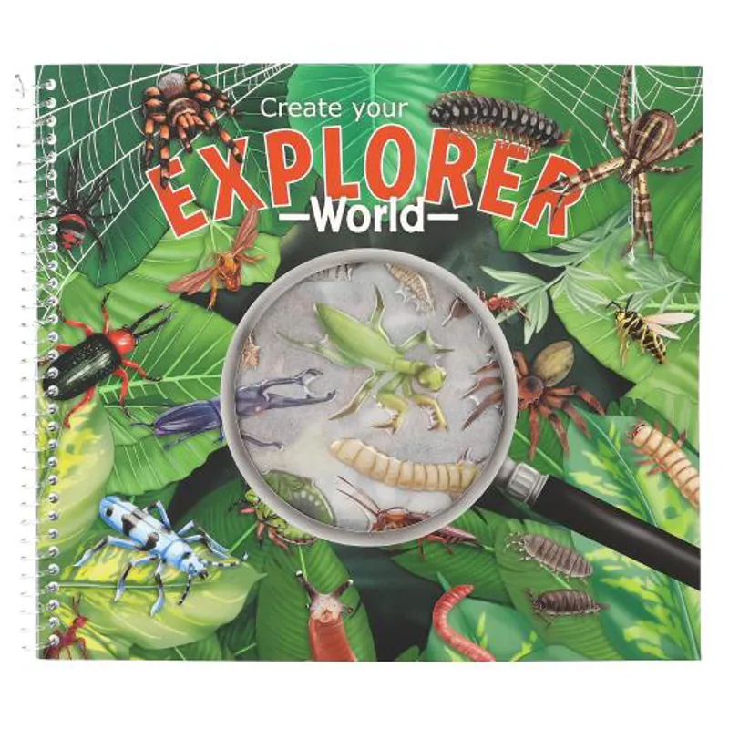 Depesche Explorer Stickerworld With Relief Stickers-1